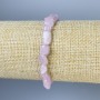 Kunzite Faceted Bracelet, bead diameter 6–12×6–7 mm, length 18 mm, stretch