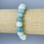 Larimar Bracelet, Faceted, Stretch