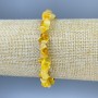 Amber Chip Bracelet, diameter 6-10×3-5 mm, length 18 mm, stretch