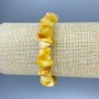 Amber Chip Bracelet, diameter 10-16×4-7 mm ±, length 18 mm ±, stretch