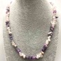 Necklace 'Crumb Assortment', chip size approximately 8×3 mm ±, length about 50 cm ± with clasp