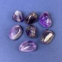 (price per 100g) Amethyst cabochon ~ sizes 10x15-15x25mm (+-) ~ weight 2-5g. +/- per piece