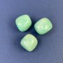 (price per 100g) Souvenir natural Amazonite tumbled stone ~ sizes 18-25mm (+-) ~ weight 10-12g. +- pcs