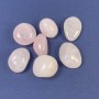 (price per 100g) Natural souvenir stone Rose quartz galet ~ sizes 13x18-20x18mm (+-) ~ weight 4-8g. +/- per piece