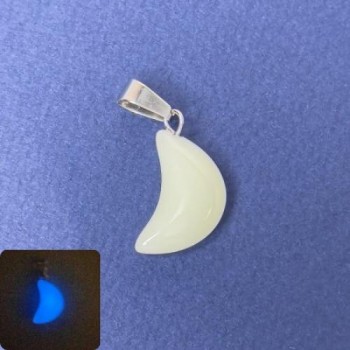 Pendant 'Moon' Onyx that Glows in the Dark