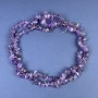 Amethyst Chip Beads 5-12x3-6mm+- on a Thread, Length 80 cm+