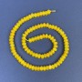 Jadeite Rondelle Beads 6x4 mm on thread, length about 38 cm+