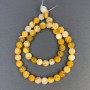 Onyx Beads - Smooth Round Bead, 6.5 mm diameter, 1.5 mm hole, 38 cm length