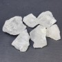 (per 100g +/-) Natural Rock Crystal raw nuggets without hole 26-30×16-20 mm (+/-)