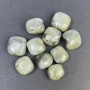(per 100 g ±) Natural Labradorite stone, processed tumbled nuggets without hole, 17x13 mm (±)