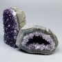 Price per 100 g. Natural amethyst druzy geode souvenir stone, weight from 500 g