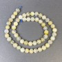 Labradorite Beads, Smooth Ball 8mm on Thread, Length 39 cm