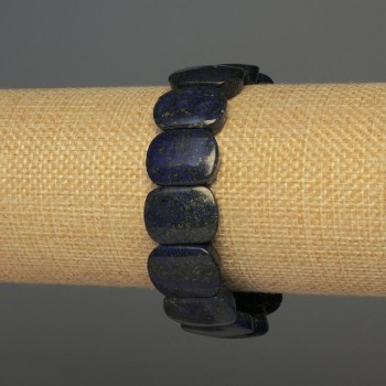 Lazurite Bracelet – Link, diameter 18×13 mm, length 18 mm ± stretch