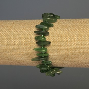 Bracelet Jadeite 'Chip Needle'