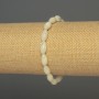 Bracelet of Mother-of-Pearl Grain, diameter 12x6 mm, length 18 mm, stretch