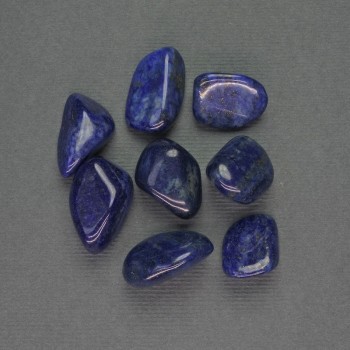 (per 100 g ±) Natural Lazurite cabochon nuggets without holes 16-22×12-15 mm+