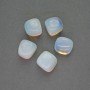 (per 100 g +/-) Natural Moonstone Nuggets, Faceted, Without Hole, 16x14 mm (+-)
