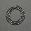 Sapphire Bead Coin-Shaped, 4×2.5 mm diameter, on thread, length 39 cm+