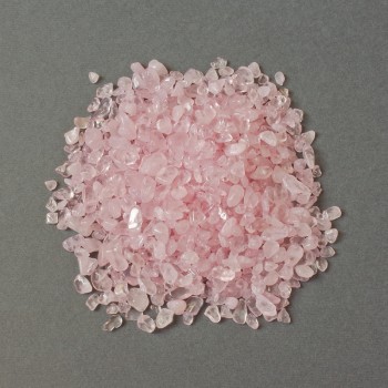 (per 100g±) Natural stone Pink Quartz Chip Without Hole 3-9×3-6mm+