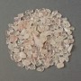 (per 100 g +/-) Natural Pink Quartz Faceted Chips Processed Nuggets Without Holes 8-14x6-9mm+