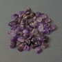 (per 100 g +/-) Natural Amethyst tumbled stone, processed nuggets without hole 14-18x12-15mm+