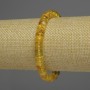 Amber Rondelle Bracelet, diameter 2.5×8 mm, length 18 cm, stretch
