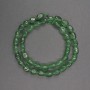 Green Aventurine Faceted Beads, 6×9mm±, length 39cm±