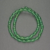 Natural Chrysoprase barrel beads, diameter 6x9 mm, 38 cm long