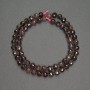 Garnet natural stone beads, faceted ball, diameter 6 mm+-, length 38 cm+-