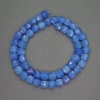 Beads of natural stone Apatite (imit.) faceted cube, diameter 7mm+-, length 40cm+