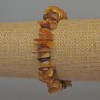 Amber shard bracelet, diameter 9-14×3 mm, length 18 mm, elastic