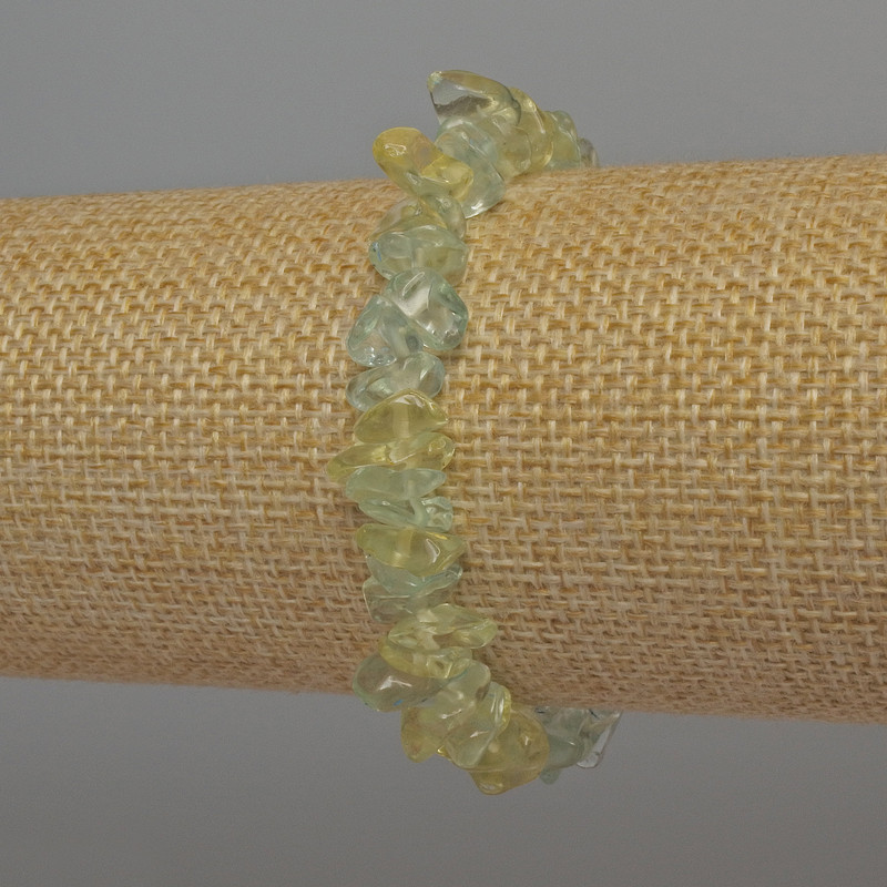 Bracelet 'Assorted Crumbs', diameter 6-12×2-4 mm, length 18 mm, stretch bracelet