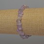Amethyst Chip Bracelet, diameter 6-9×2-4 mm +/-, length 18 mm +/- stretch