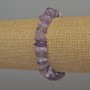 Amethyst Chip Bracelet on Stretch Base, diameter 8-12×4 mm ±, length 18 mm ±
