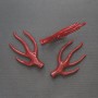 Coral Branch Pendant (Imitation), 61x35 mm ± with hole