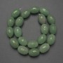 Jade Beads, Faceted Barrel, Diameter 20x15 mm ± on a fishing line, Length 41 cm+