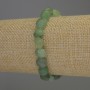 Jade Bracelet with Faceted Beads, Diameter 12×8 mm ±, Length 18 mm ±, Stretch