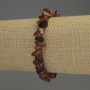 Amber Chips Bracelet 7x4-5 mm, length 18 mm, stretch