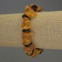 Amber Chip Bracelet 9-14×4 mm, Length 18 mm, on Stretch Base