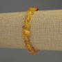 Amber Chip Bracelet 5-9x4 mm, length 18 mm, stretch