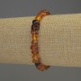Amber Chip Bracelet 7-9×5 mm, 18 mm length, stretch