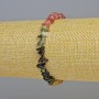Bracelet with natural tourmaline chips, 6×2 mm diameter ± (stretch), length 18 cm+