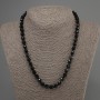 Faceted Agate Cube Bead Necklace, 7 mm diameter, 50 mm length, with clasp
