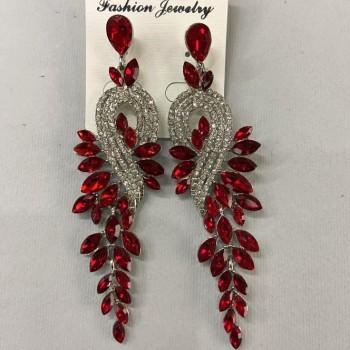 Earrings with crystals 'Chandeliers' 'Chandeliers' 'Groni'