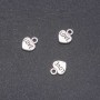 Pendant findings Love 10×12mm, pack 20g, ±30 pcs
