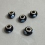 Pandora plastic bead, size 14x10 mm, hole diameter 4.5 mm, pack of 6 pcs