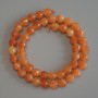 Mashan Jade Natural Stone Beads - Faceted Ball Beads, 8mm Diameter, 38cm Length