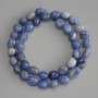 Aventurine Briolette Beads, 9–14×9 mm, length 40 cm