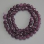 Tourmaline Beads, Faceted Round 6mm on Thread, Length 37 cm+