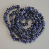 Sodalite chip beads, 8-10×2-4 mm, 80 cm on thread